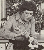 Julia Child — host of her own TV show The French Chef — says that she will never endorse products she doesn't believe in.